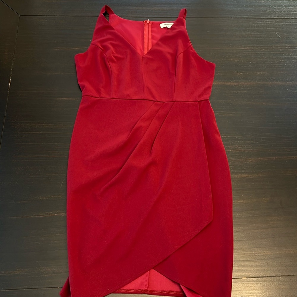 Formal Red Dress - Picture 2 of 4